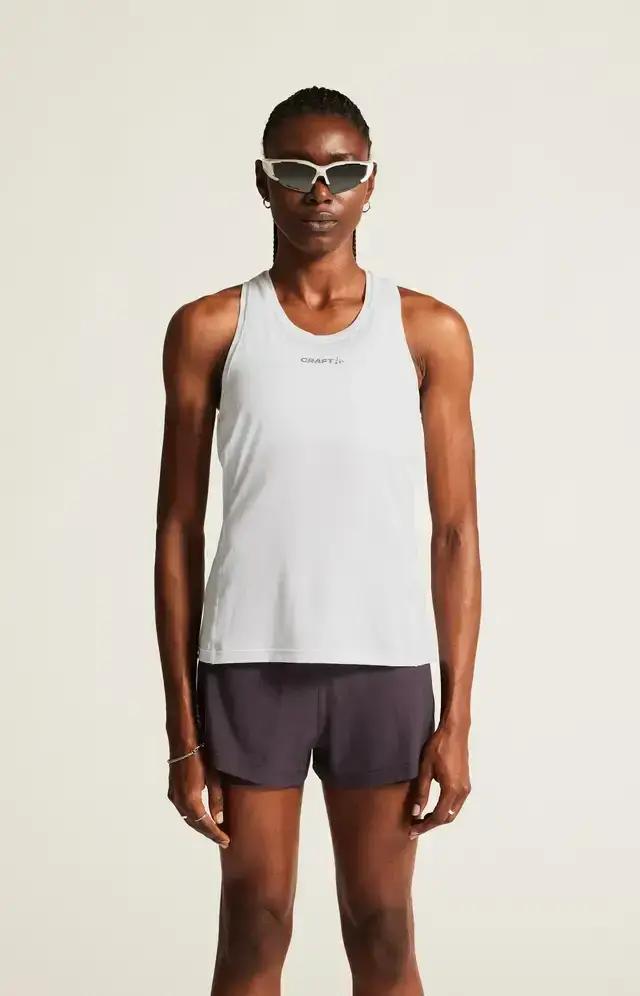 Craft ADV Essence 2 Hardloop Singlet Wit Dames