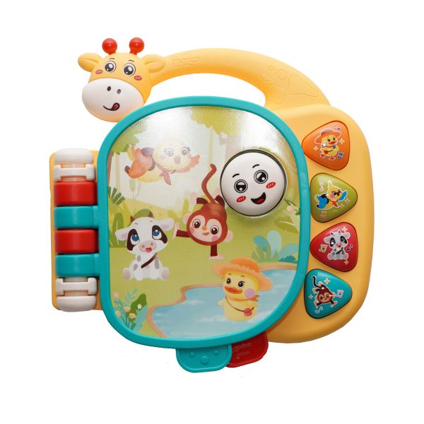Bo Jungle Musical Boek Giraffe 12M+