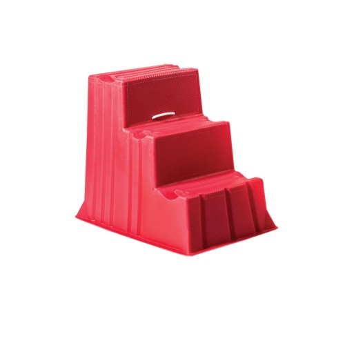 Escadas Up & Over em Vermelho