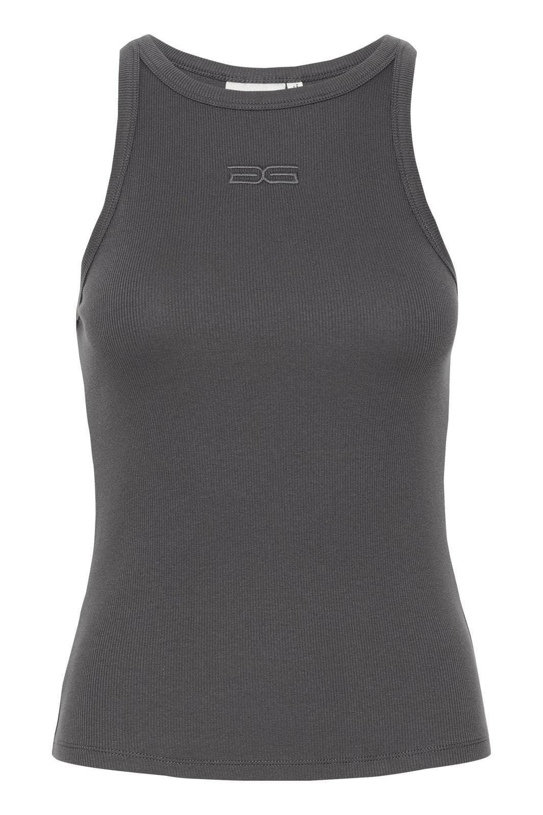 Gestuz Drewgz Sl Logo Tank 190203 gray pinstripe