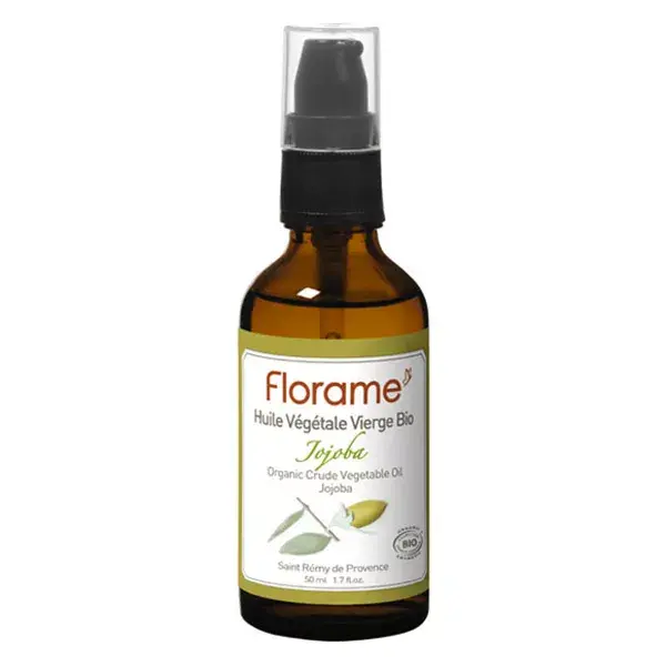 Óleo Vegetal de Jojoba Orgânico Florame para Aromaterapia 50ml