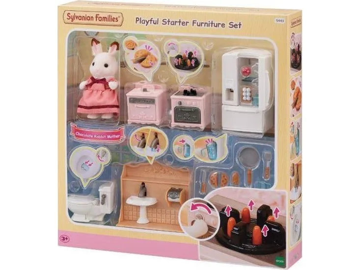 Sylvanian Families Playful Starter Furniture Set