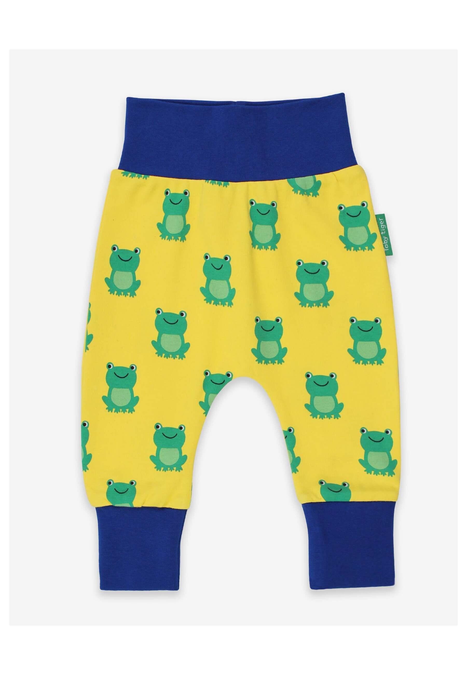 Toby Tiger Babyhose, Frosch-Applikation