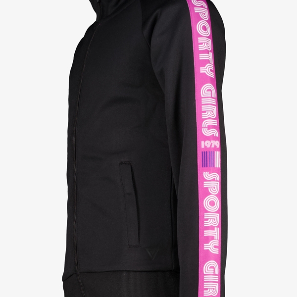 Osaga meisjes sportvest zwart roze