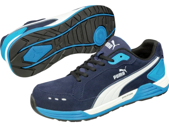 Baskets de sécurité S3 ESD HRO SRC Puma Airtwist Bleues