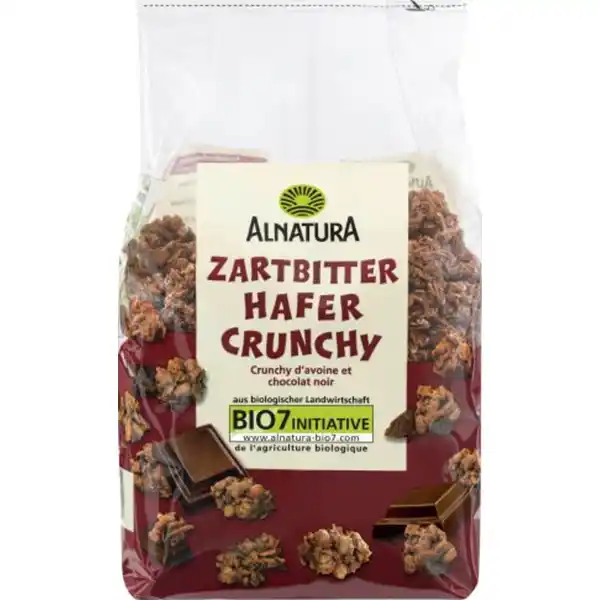 Bio Zartbitter Hafer Crunchy