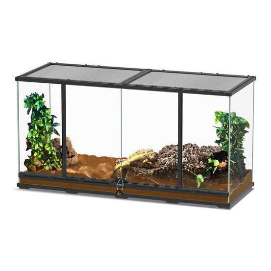 Terrarium Noir L.118xP.45xH.60cm