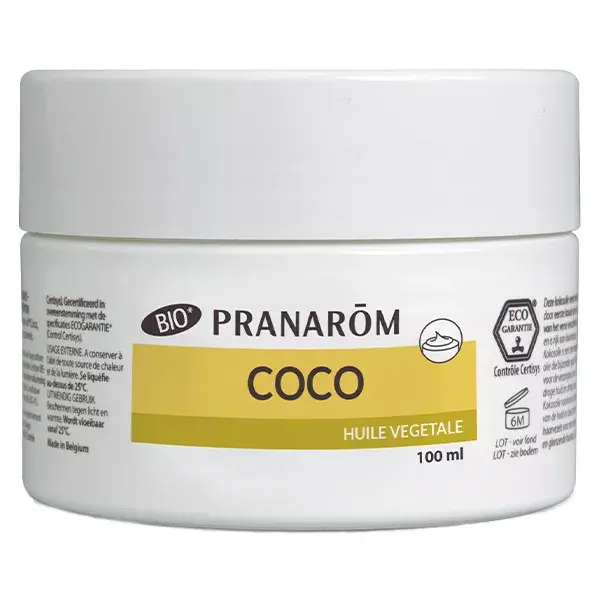 Óleo Vegetal de Coco Orgânico Pranarom 100ml