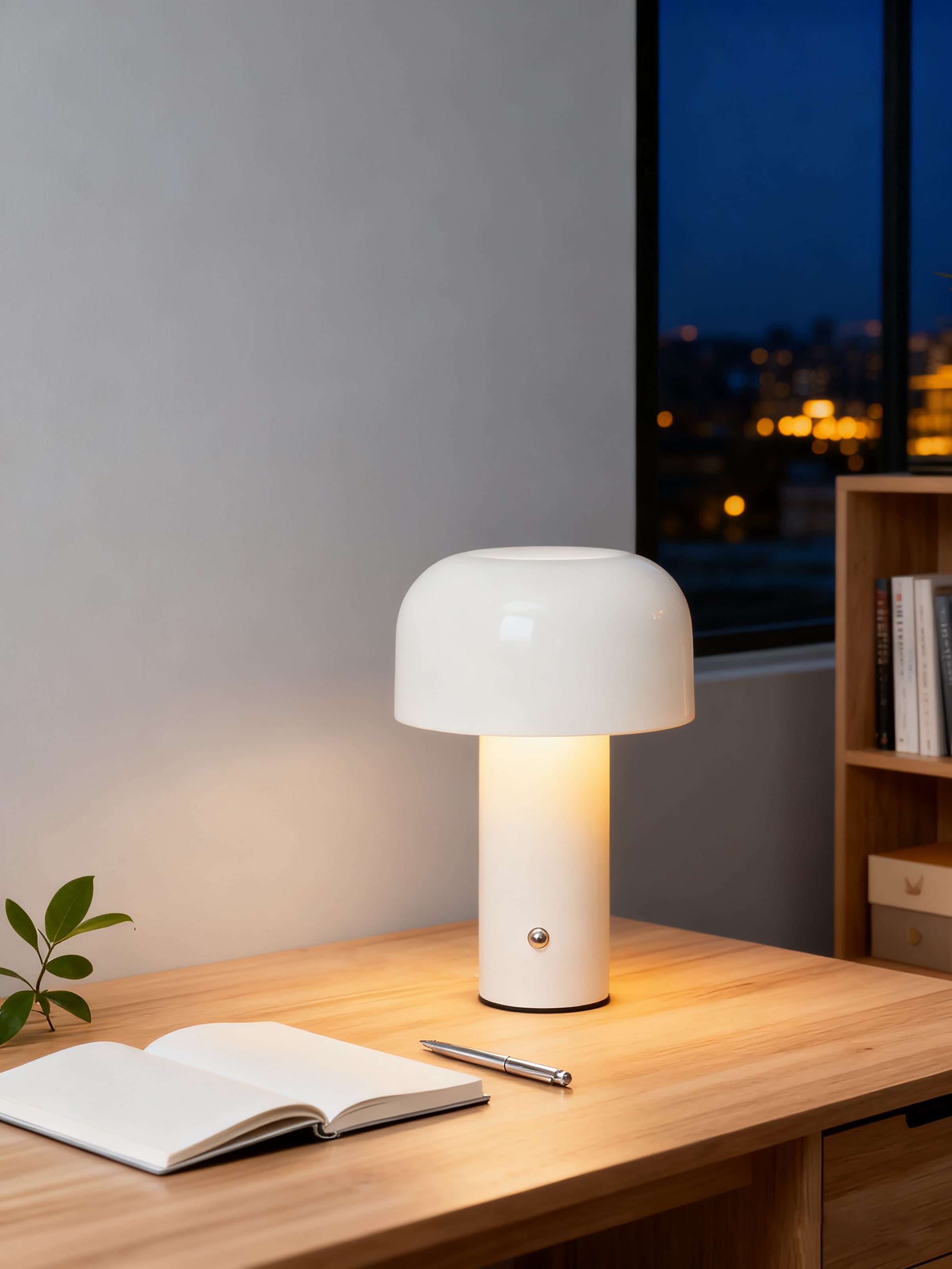 GOODproduct LED Tischleuchte »Ronno« LED-Modul 1 Stk. warmweiss - kaltweiss