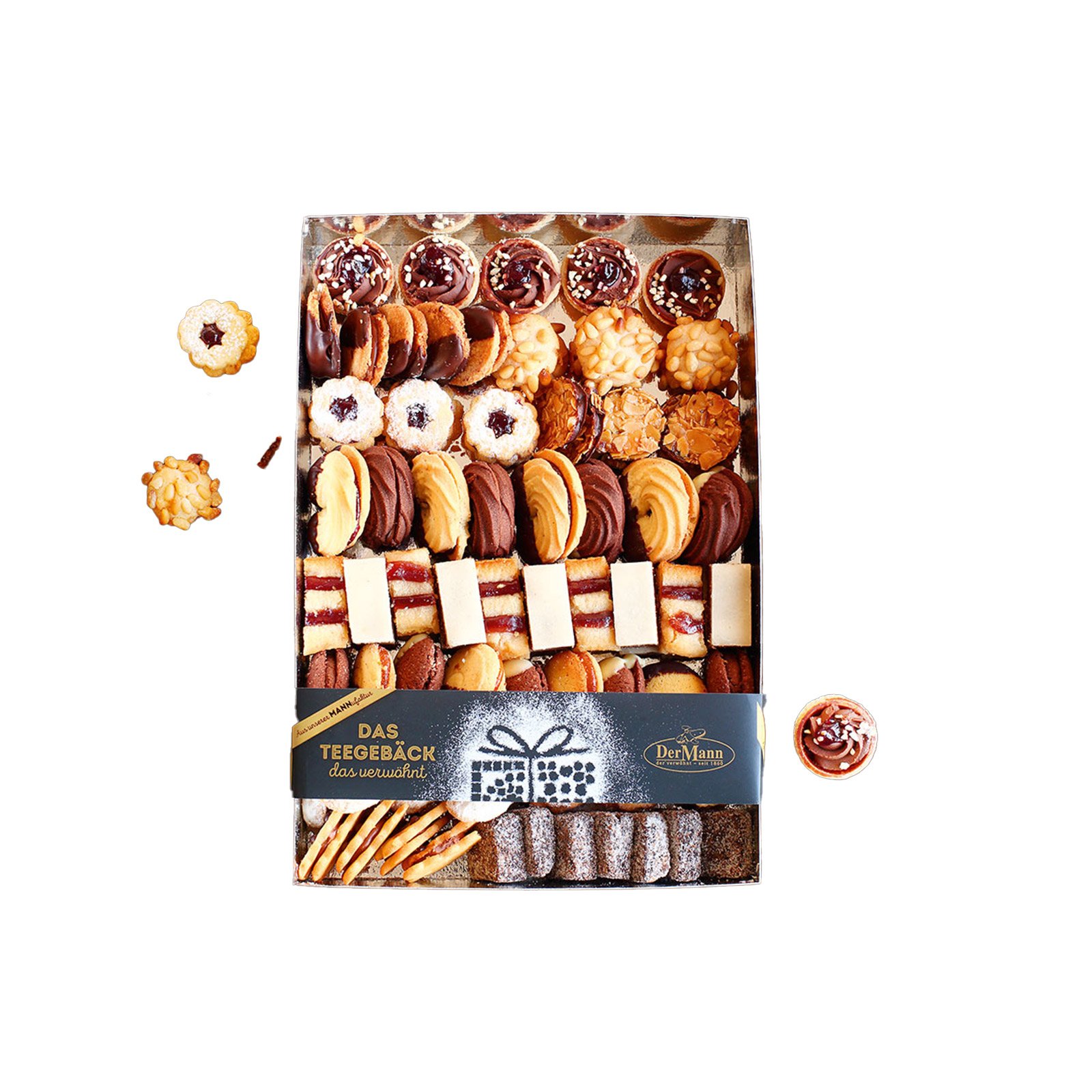 Der Mann Teebäckerei gemischt