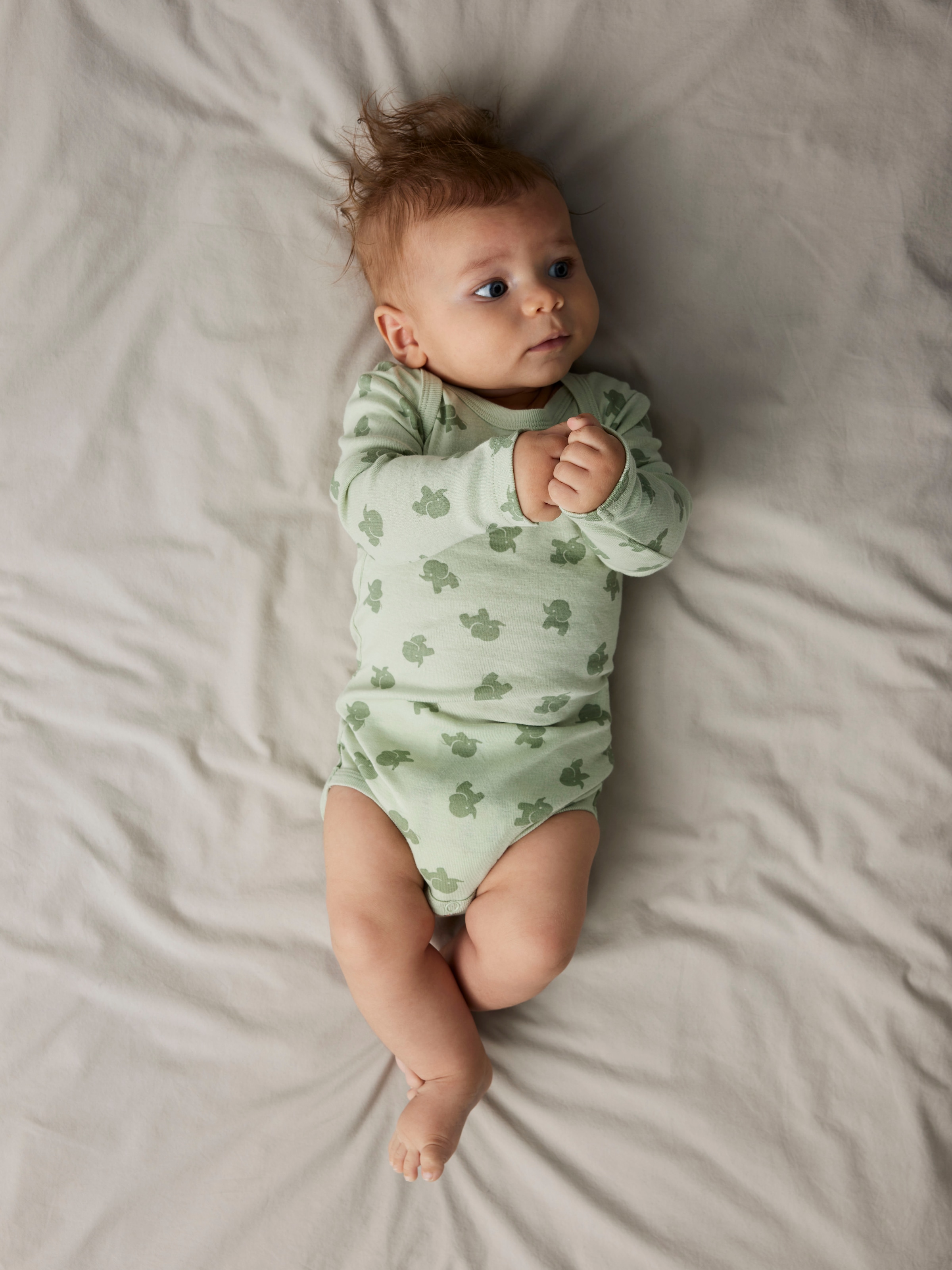 Name It Schlafoverall »NBMBODY 3P LS SEA FOAM ELEPHANT NOOS«, 3 Stk.