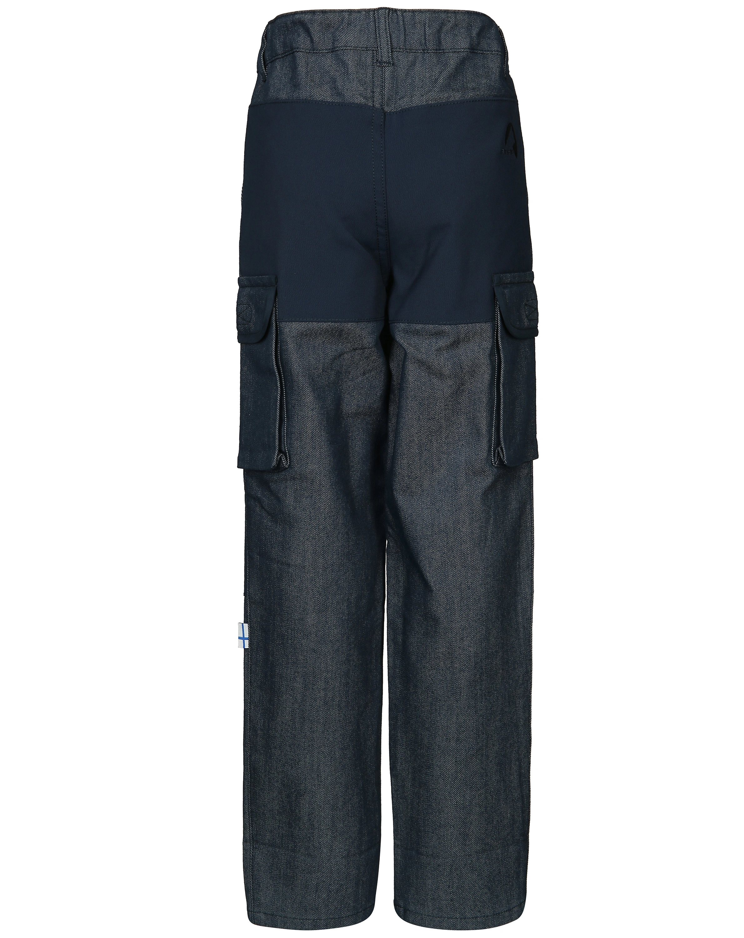 Jeans-Cargohose KELKKA verstärktem Knie in dark blue denim
