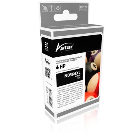 Astar Tintenpatrone AS15154 schwarz, ca. 550 Seiten