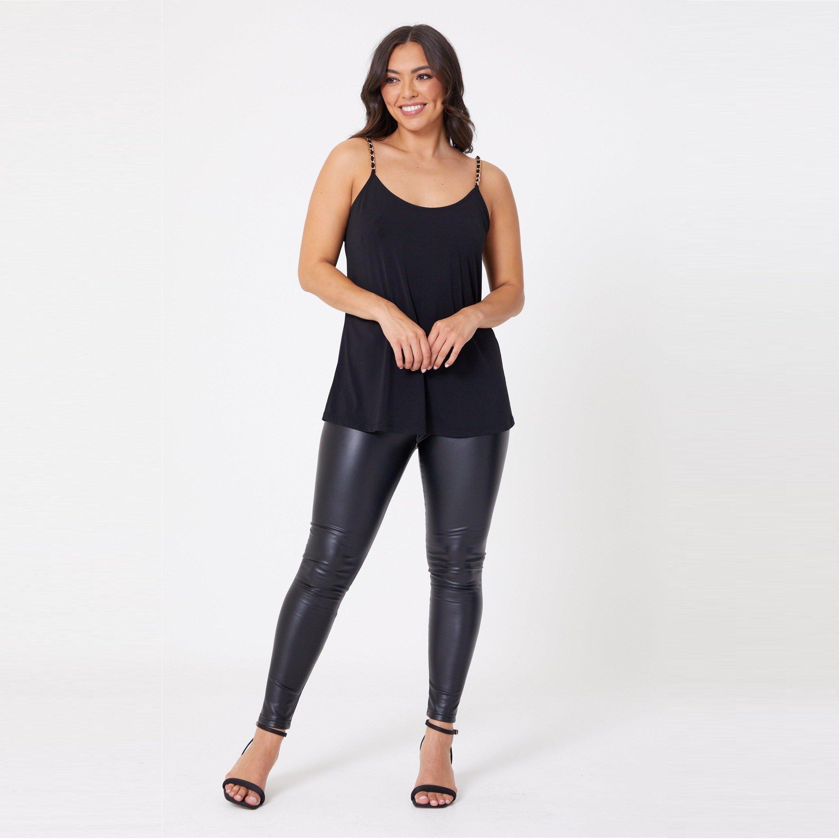 Be You Ladies Chain Strap Cami Top