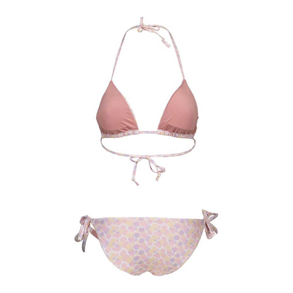 Arena TRIANGLE ALLOVER - Maillot de bain 2 pièces Femme lavanda multi