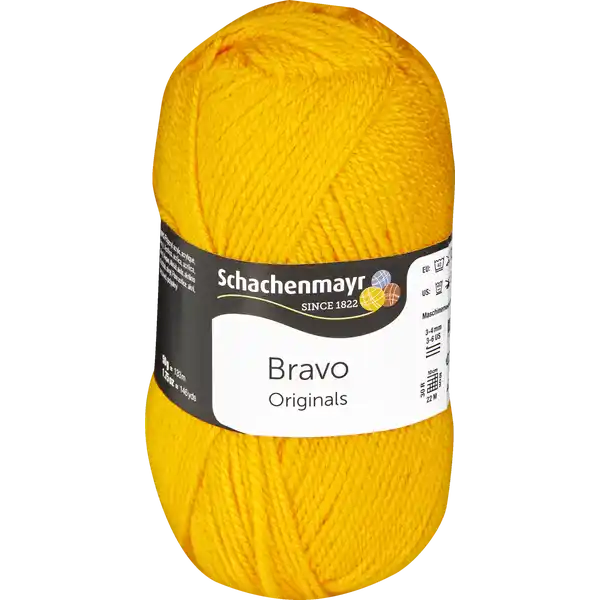 Wolle SMC Bravo 50 g Gelb