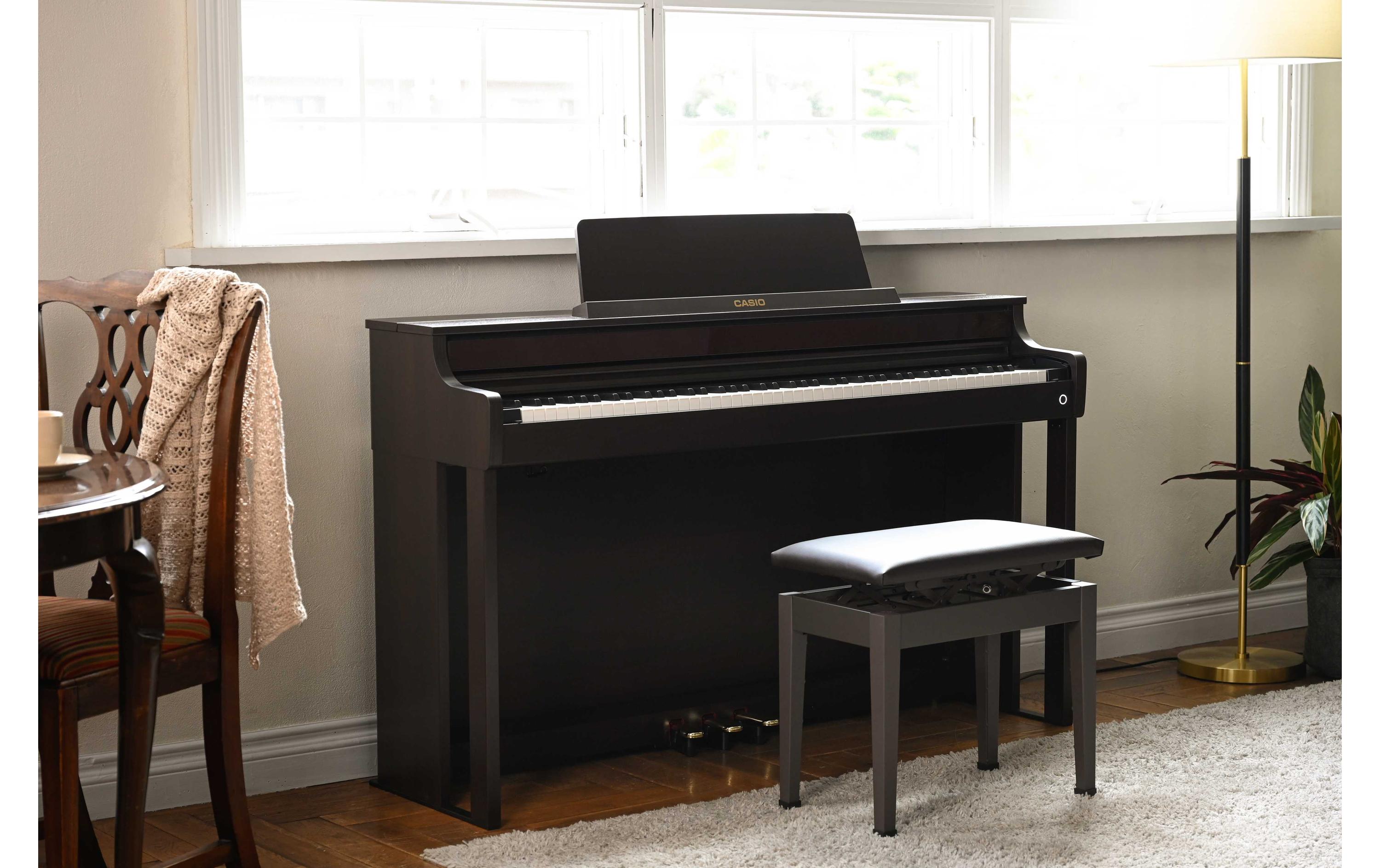 E-Piano CELVIANO AP-550 Braun<br>E-Piano mit Hammer Action Keyboard