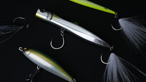 Hameçons Mer BKK Lone Diablo BT White Bucktail (2 pcs)