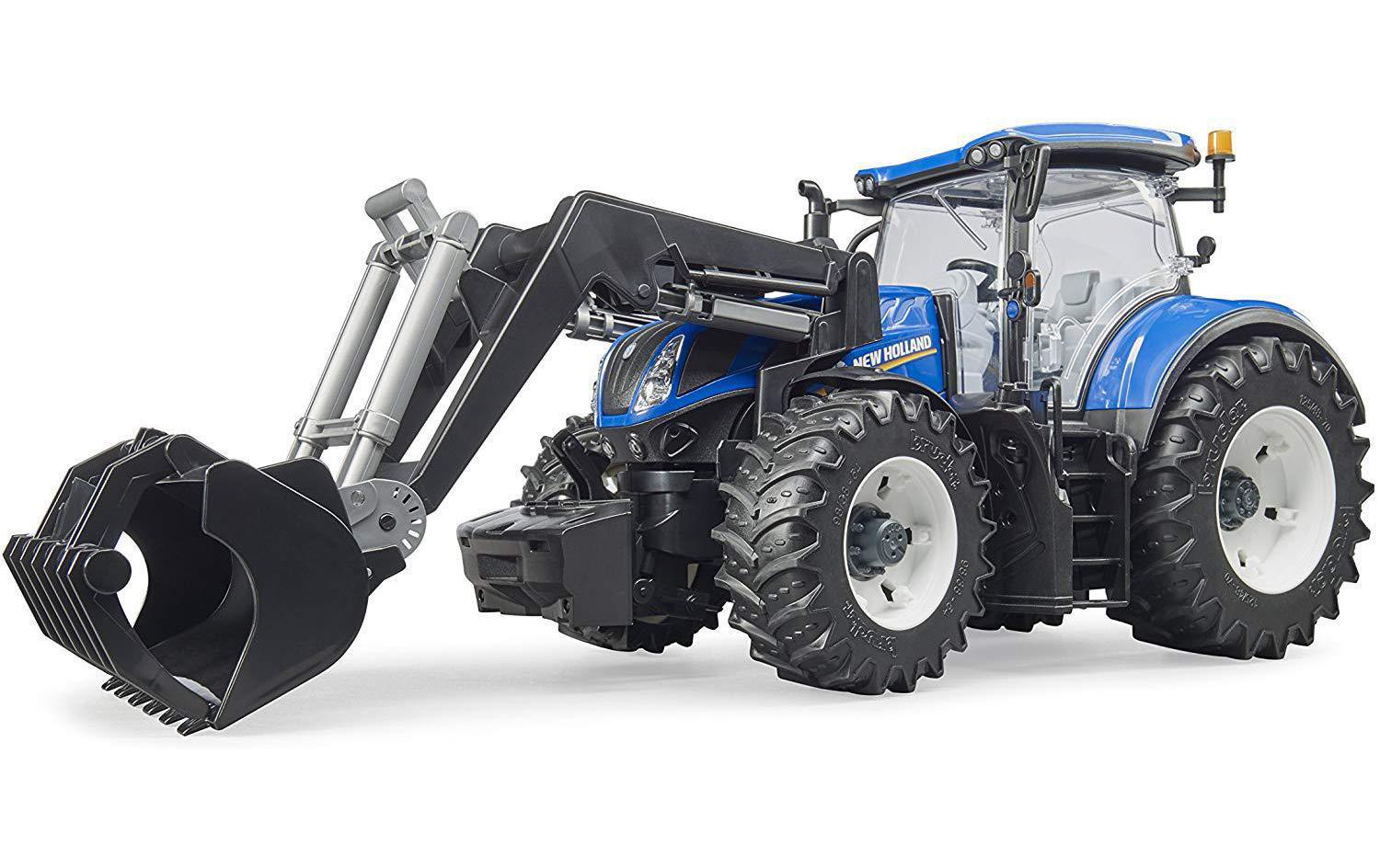 Landwirtschaftsfahrzeug New Holland T7.315 mit FrontladerNew Holland T7.315 mit Frontlader im Massstab 1:16
