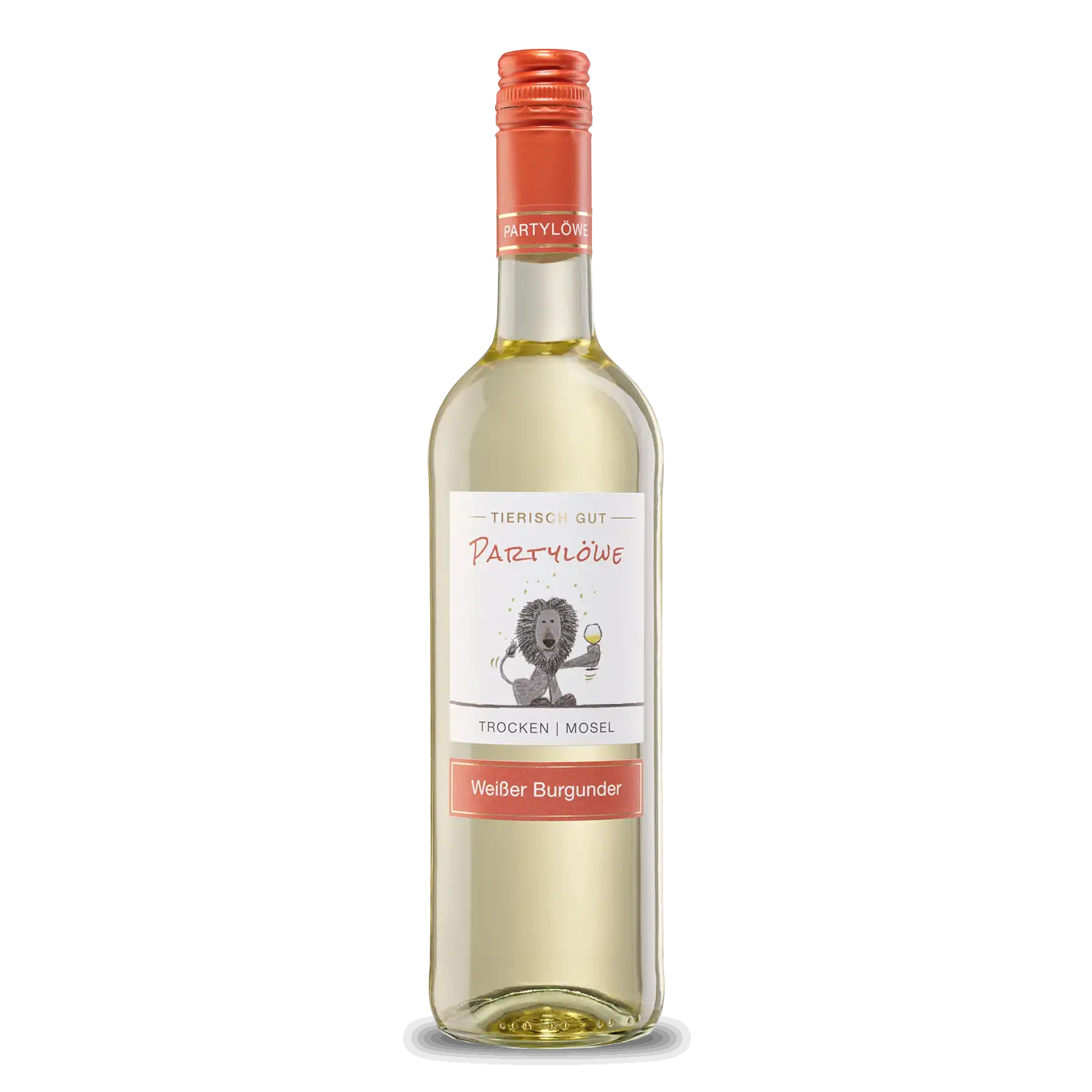 Weißwein Tierisch gut – Partylöwe