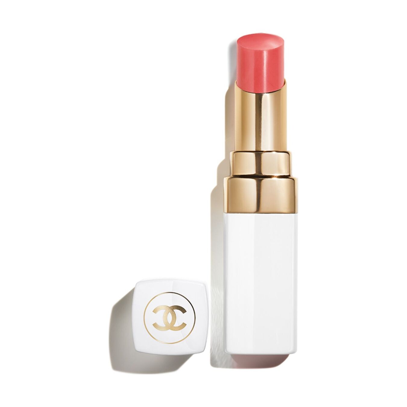 CHANEL ROUGE COCO BAUME – SATINÉ Le baume teinté hydratant embellisseur. Intensité sur mesureCoco Baume Teinte 912