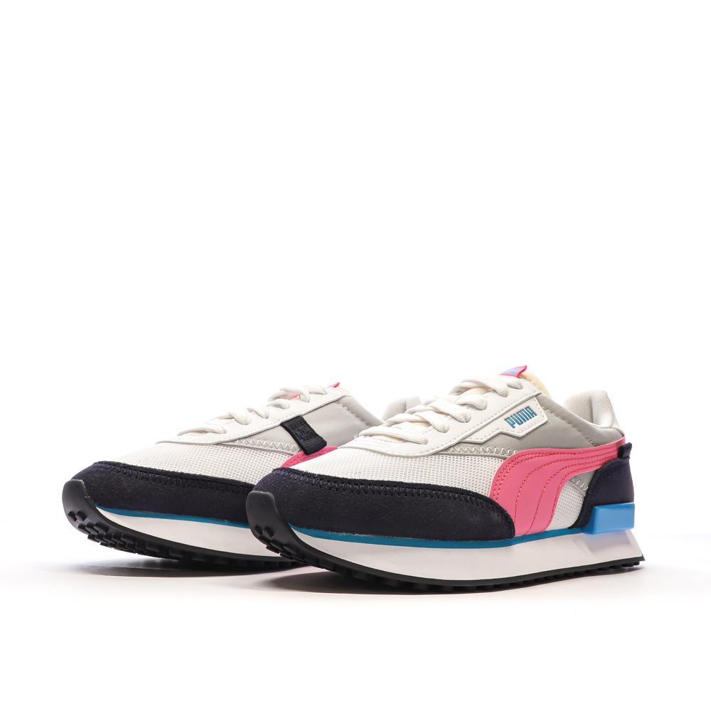 Puma Baskets Noir/Rose Fille Puma Future Rider