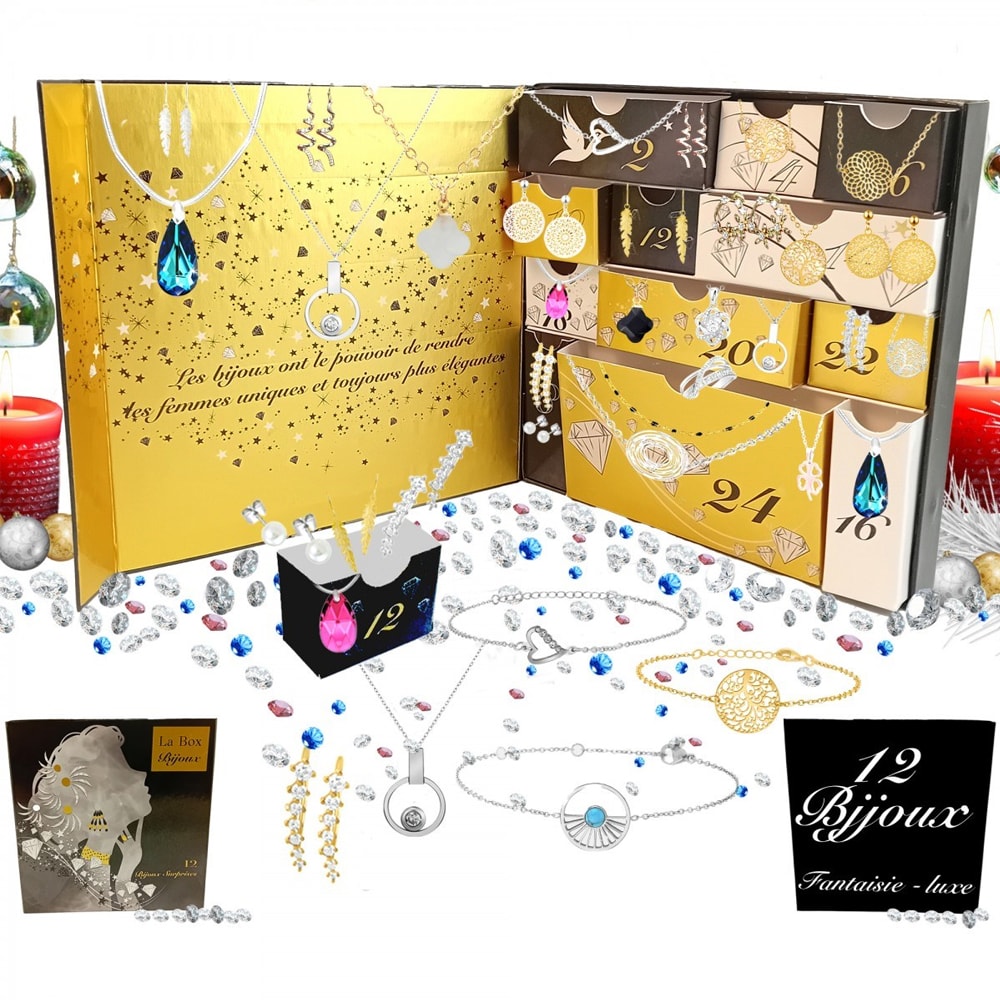 Calendrier de l'Avent So Charm - 12 bijoux