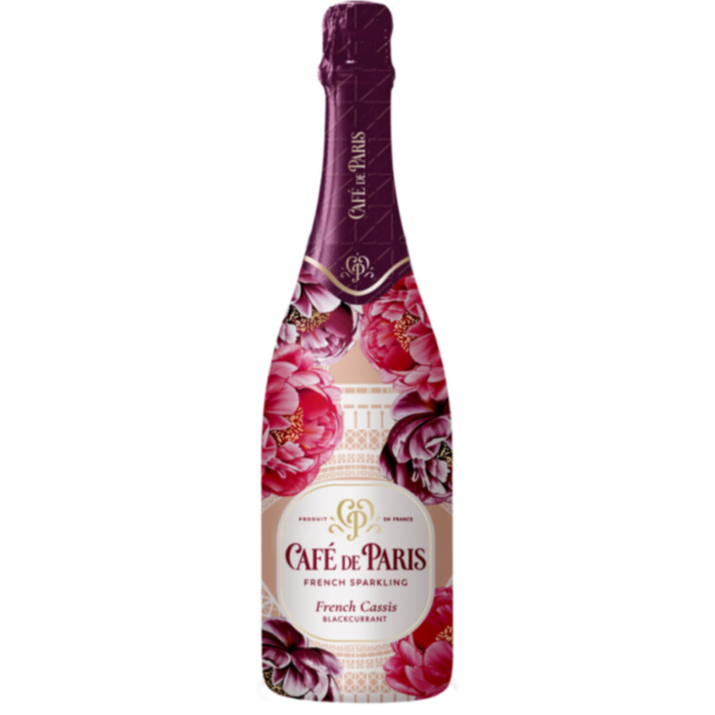Café de Paris French Sparkling Cassis -75cl