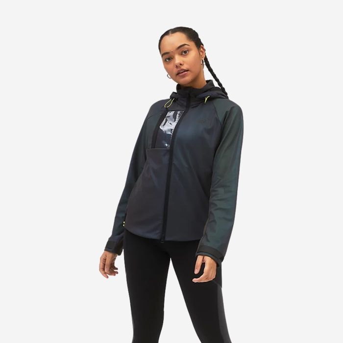 New Balance Dame Jakker PMV Shutter Speed Jacket Lilla