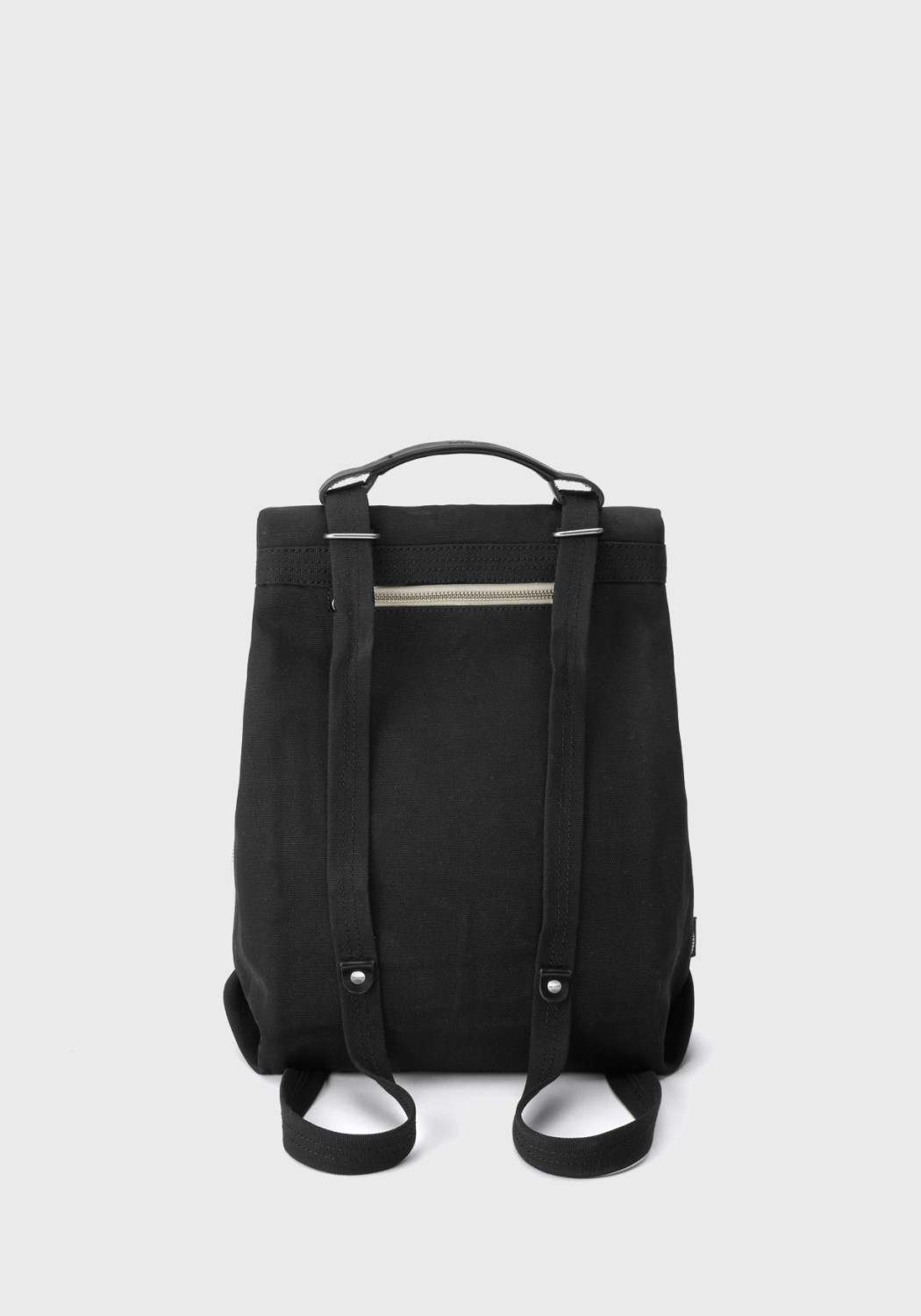 Qwstion Bananatex Flap Tote Small All Black