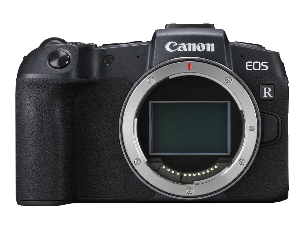 Canon EOS RP - Digitalkamera - spejlløst - 26.2 MP - Full Frame - 4K / 25 fps - 4.3x optisk zoom RF 24-105 mm F4 L IS USM objektiv - Wi-Fi, Bluetooth - med Canon Mount Adapter EF-EOS R