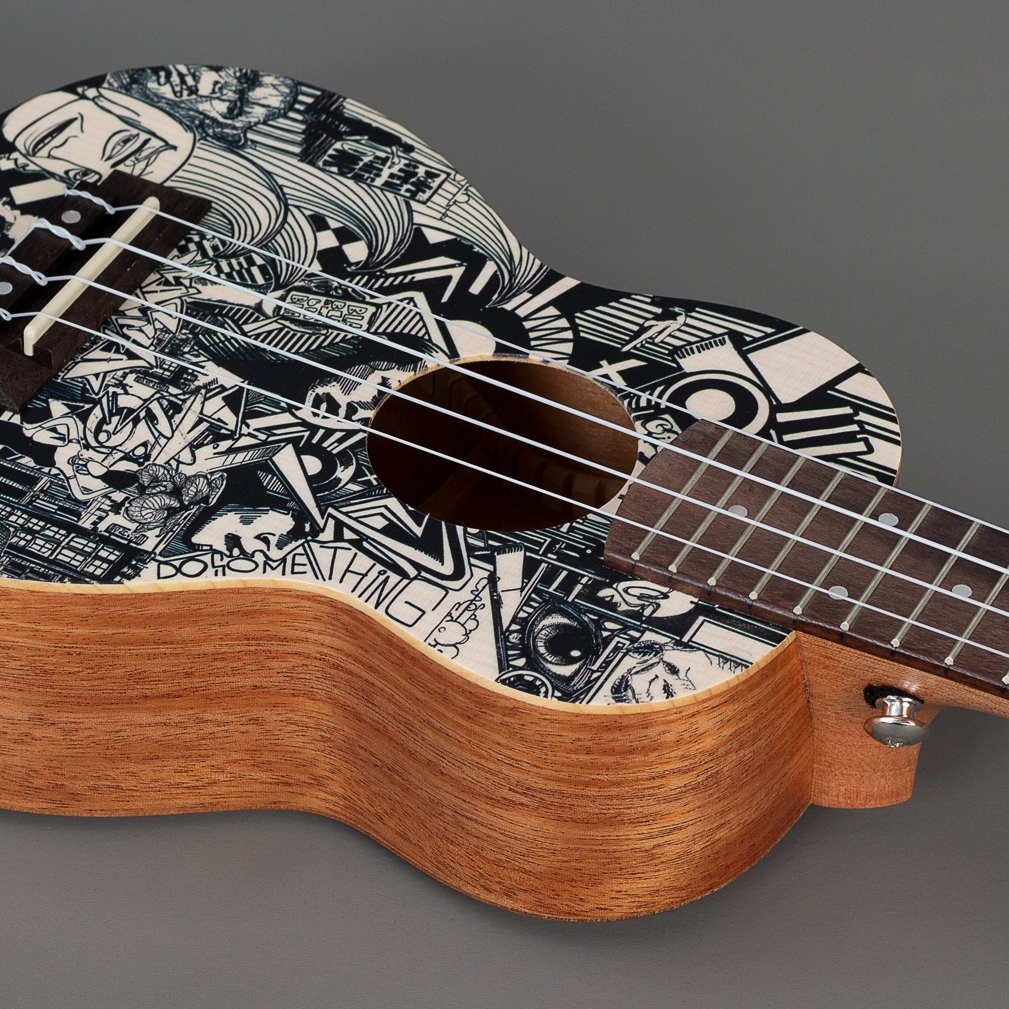 Cascha HH 2601 Sopran Art Series Sketch sopraan ukelele set