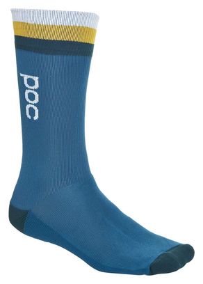 Paire de Chaussettes Poc Essential Mid Length Bleu Antimony Multi
