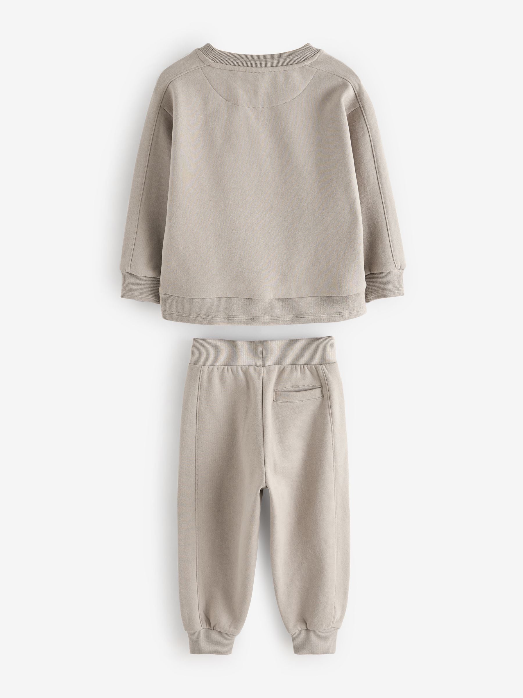 Pastelgeel - Baker by Ted Baker set met sweatshirt en joggingbroek
