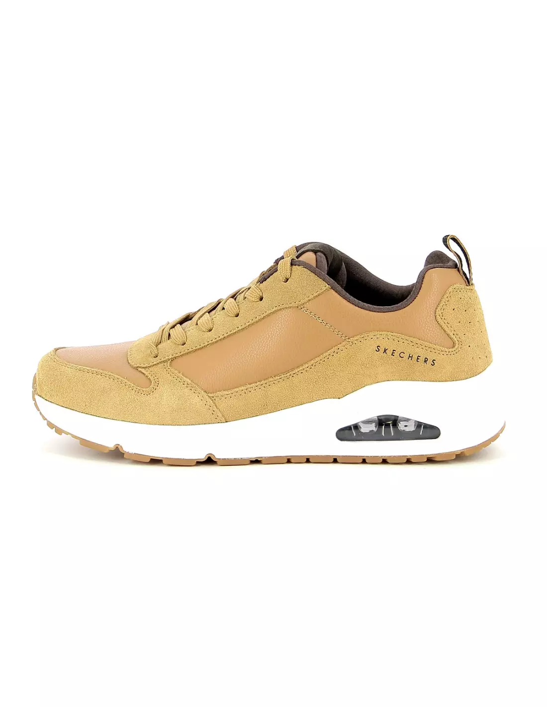 SKECHERS UNO WHISKEY LEATHER - Baskets WhiskeyLeather