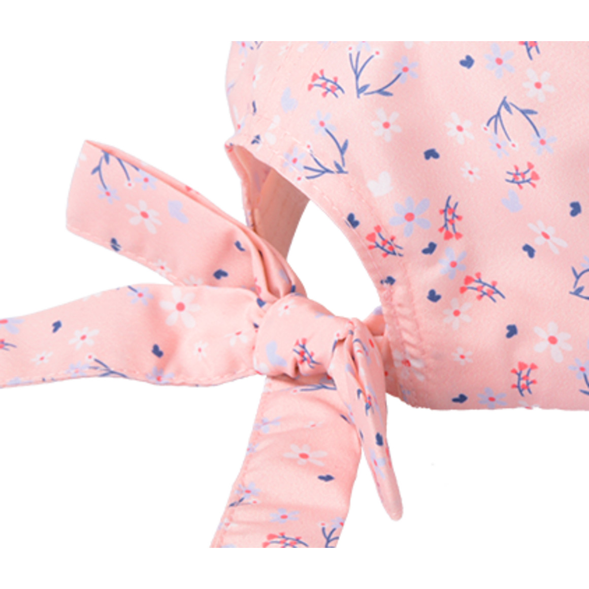 Topolino Mädchen Kappe mit Blümchen-Print rosa