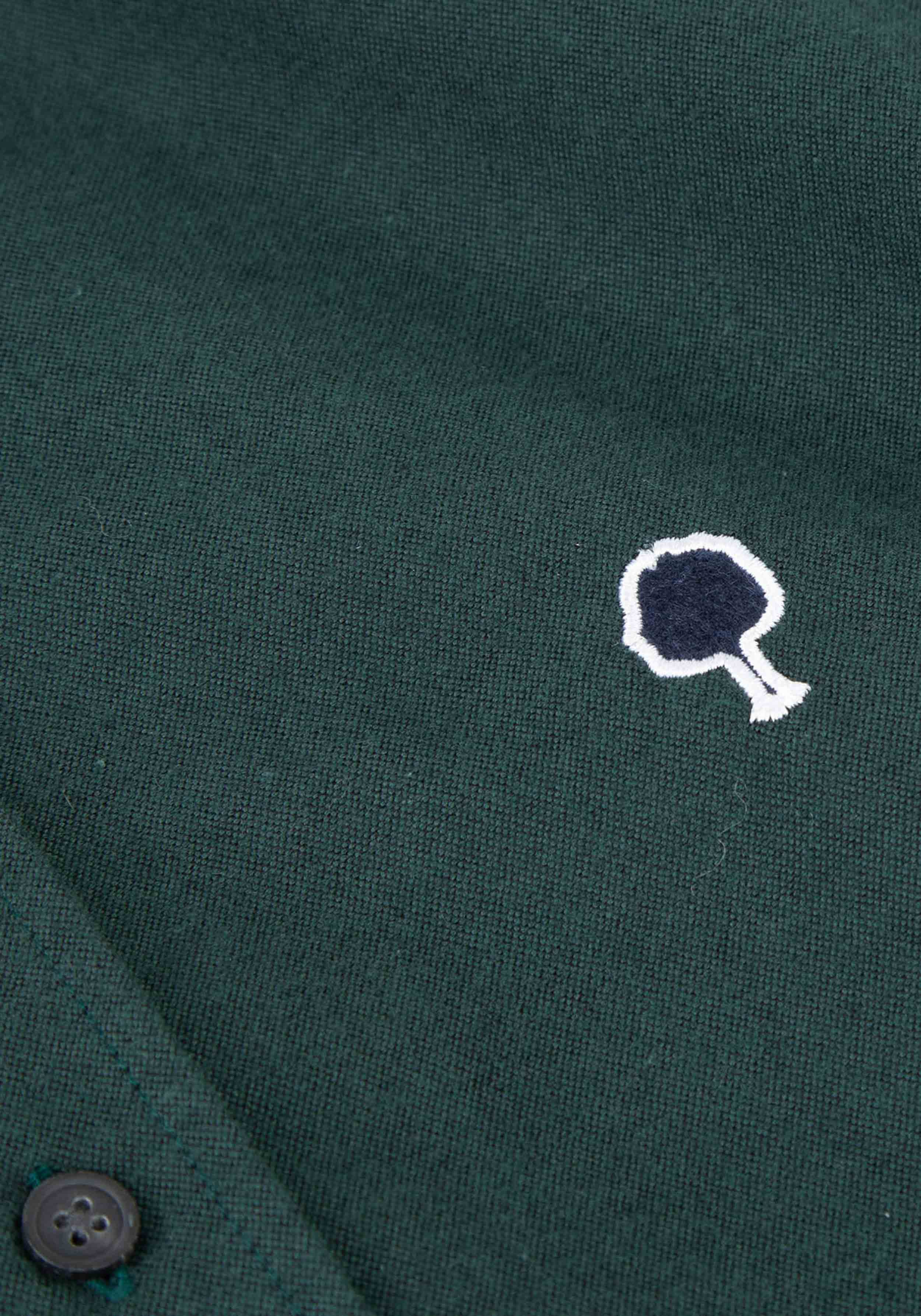 Faguo Hemd Ivoy Shirt Woven Dark Green