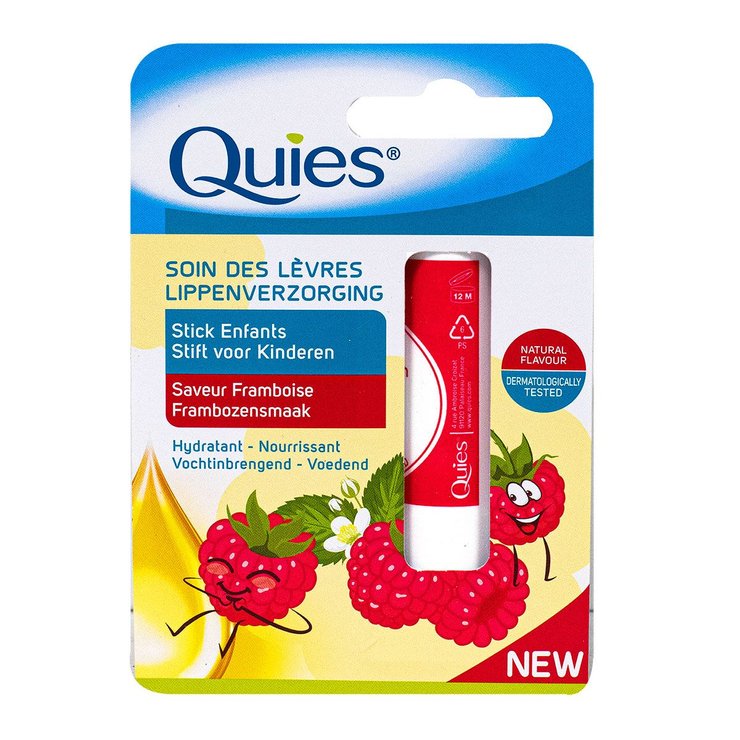 Soin lèvres stick enfants framboise 4,5g