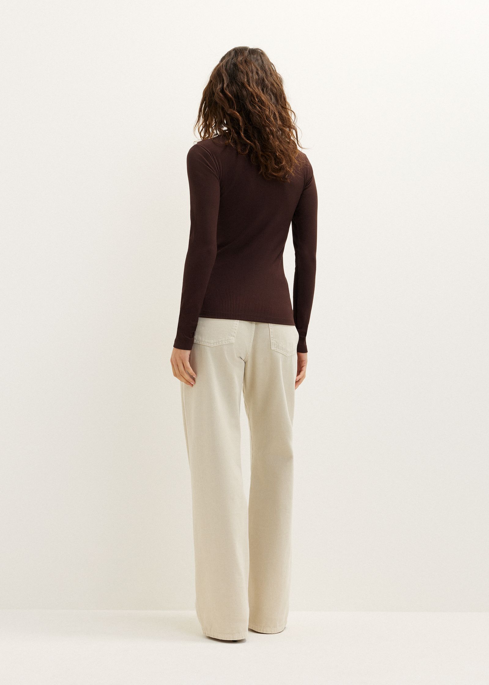 Longsleeve met ruches