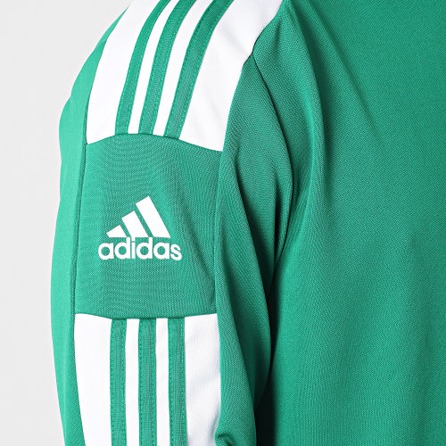 Sweat Capuche A Bandes SQ21 GP6437 Vert