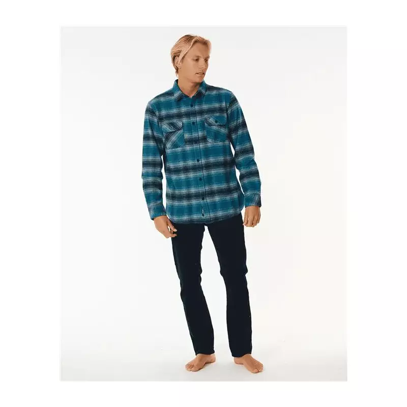 Chemise RIPCURL Count Flannel Shirt Mineral Blue