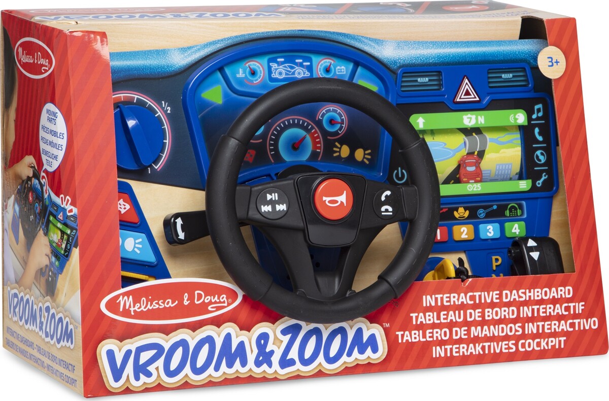Melissa & Doug - Vroom & Zoom Interactive Dashboard - 41705