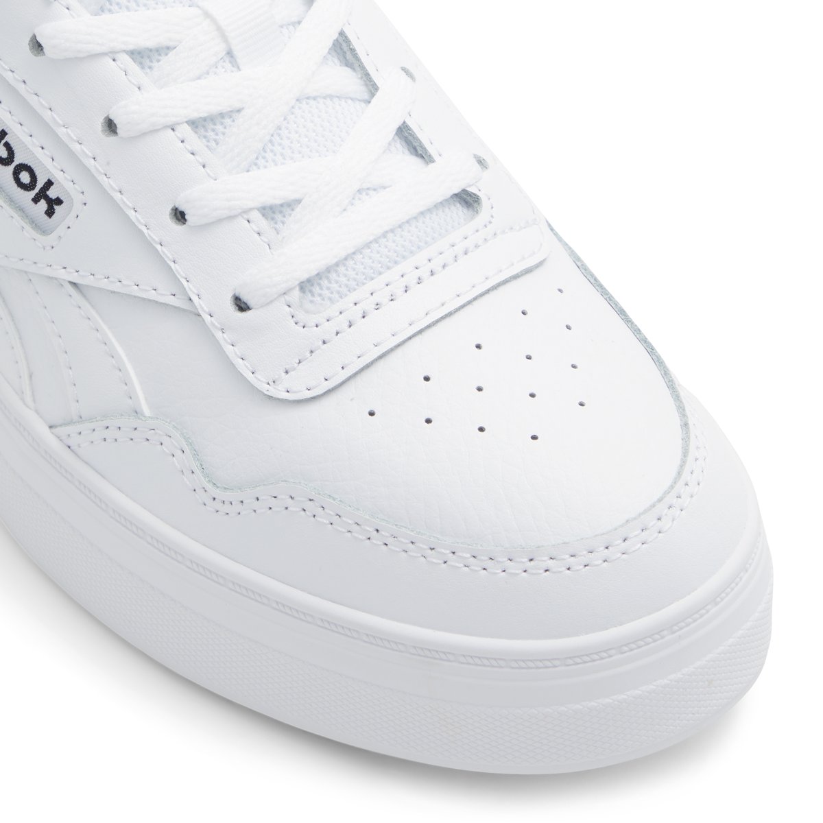 REEBOK-Courtadv_bol-Baskets - Talon plat - Blanc
