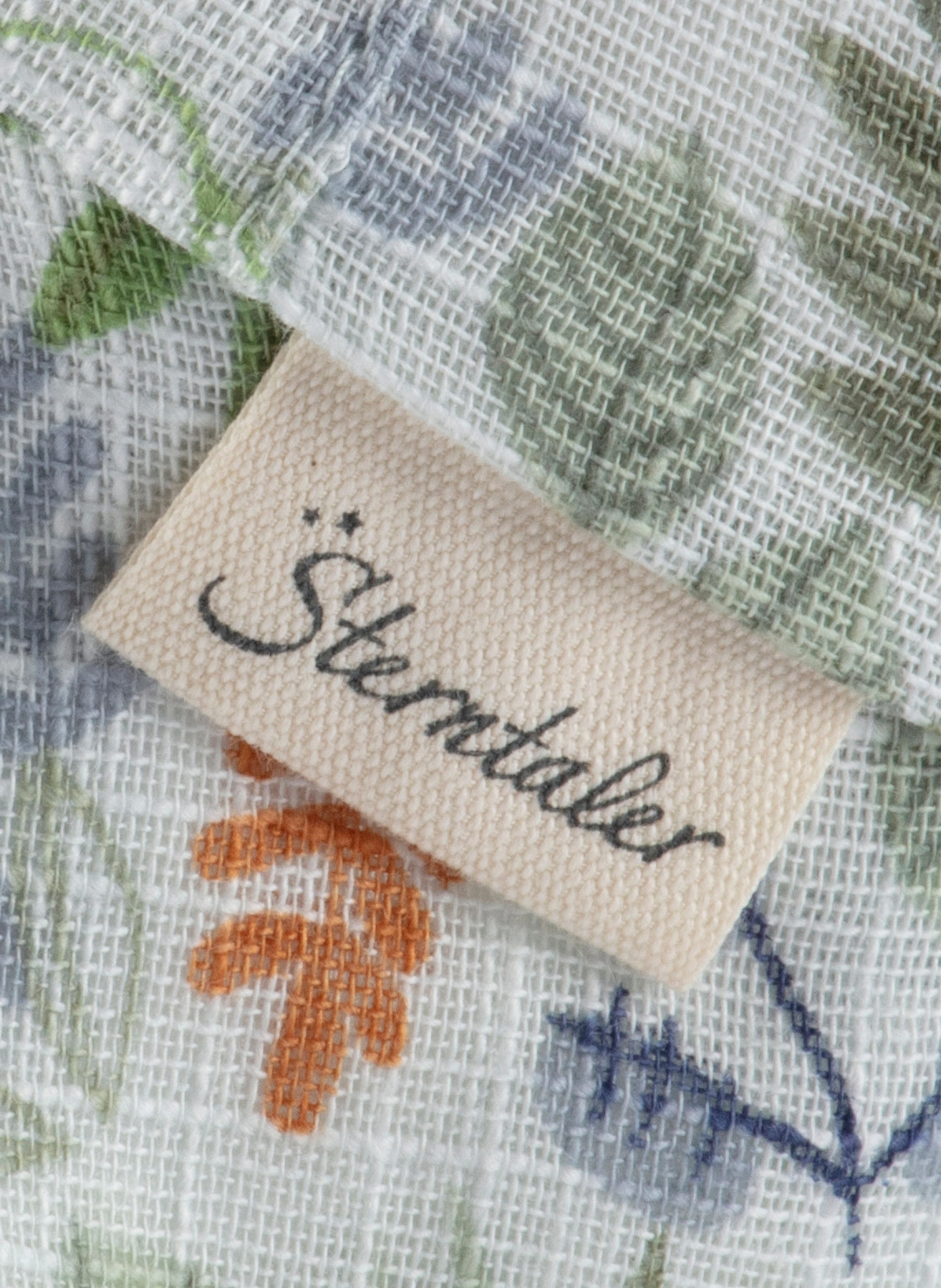 Sterntaler Schirmmütze mit Nackenschutz Blätter
