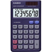 Calculatrice de poche SL-300 VERA, solaire / à pile