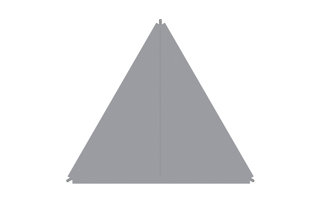 Bent Sonnensegel TC-Zip-Protect Canvas Single aus Baumwoll-Mischgewebe mit Reißverschluss-Abdeckklappen