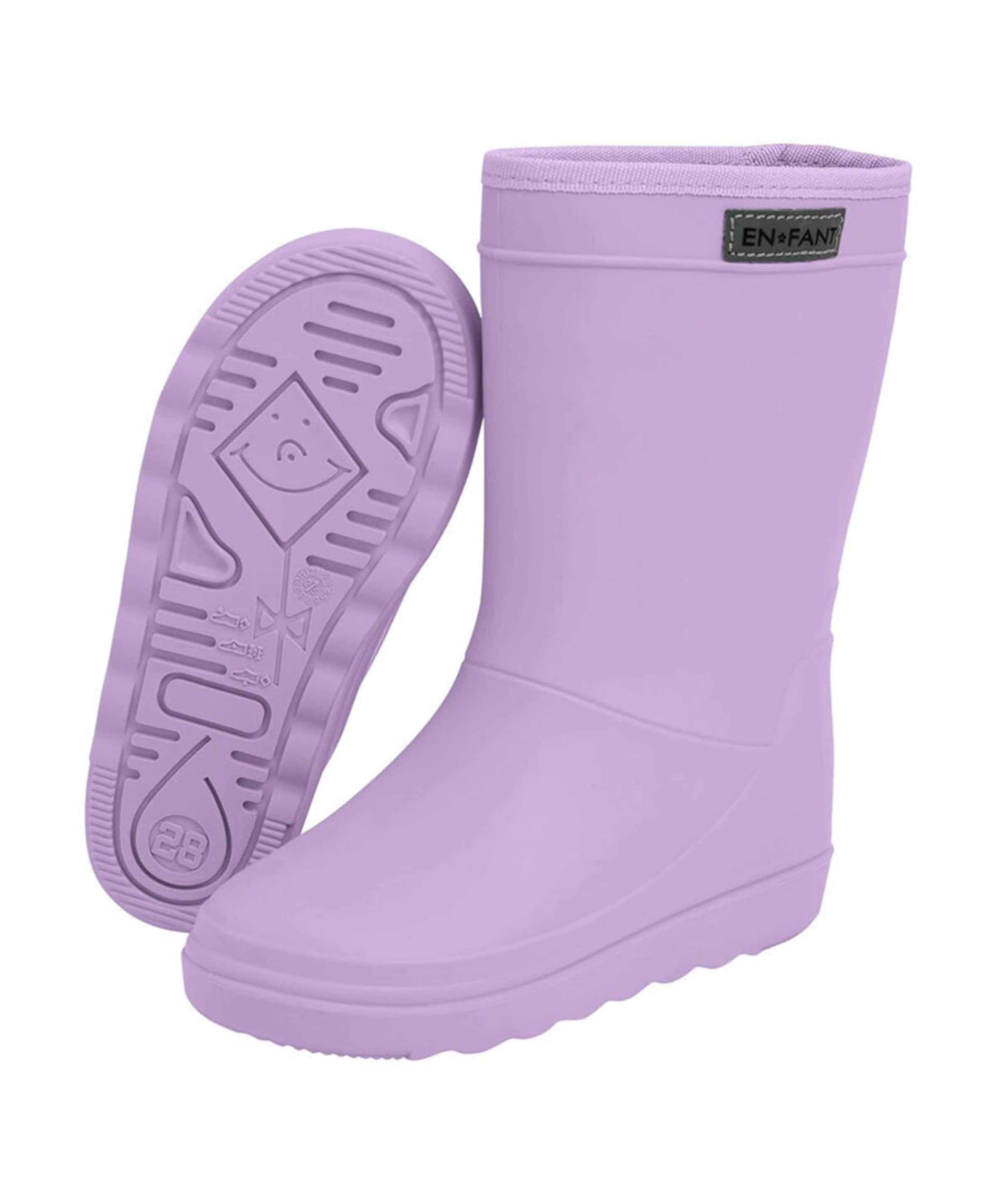 EN FANT rain boots solid uniseks regenlaarzen paars