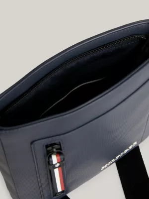 Bolsa transversal pequena Hilfiger Monotype Piqué