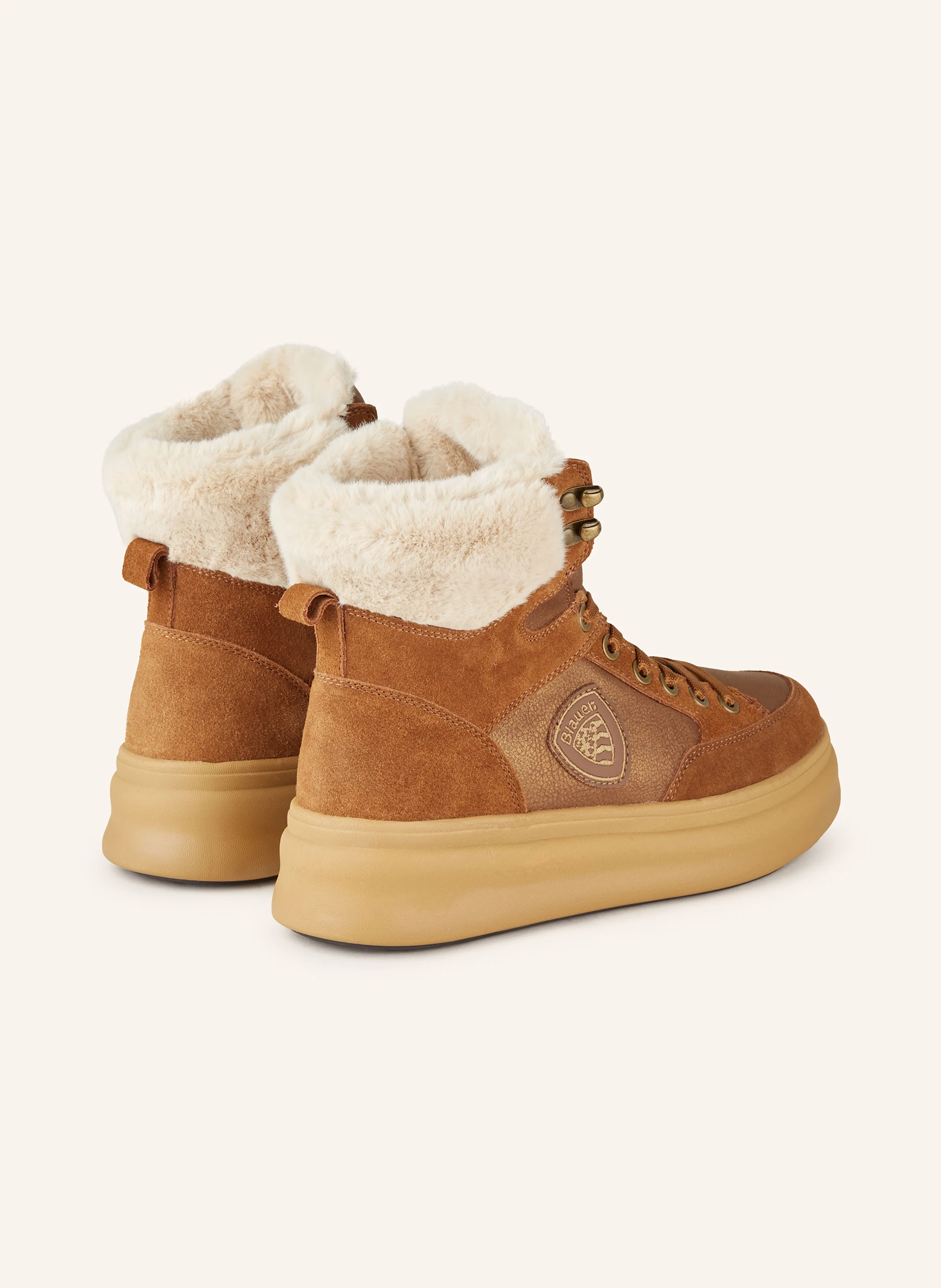 Blauer Schnürboots MARY