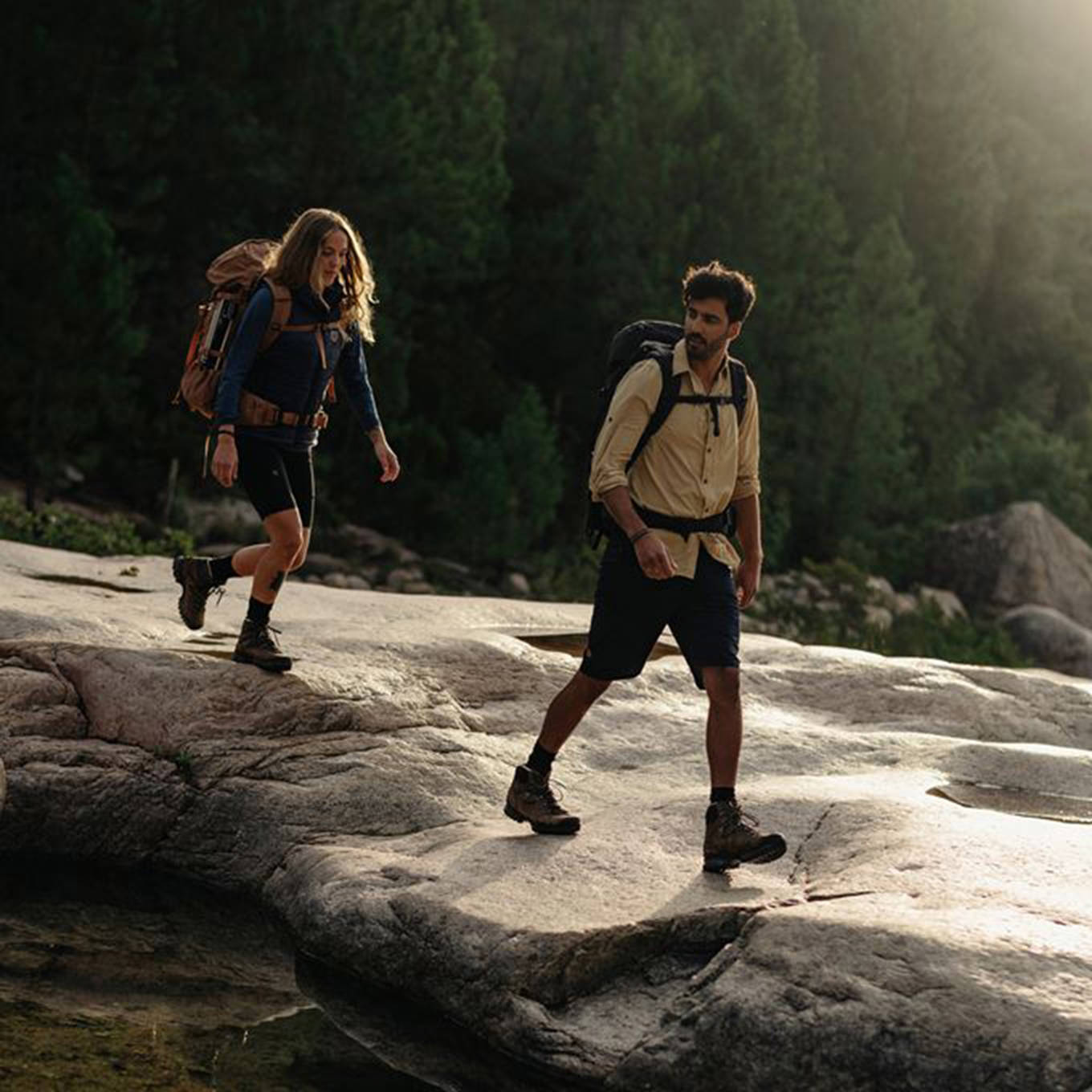 Fjällräven backpack Kajka 35 S/M olijfgroen
